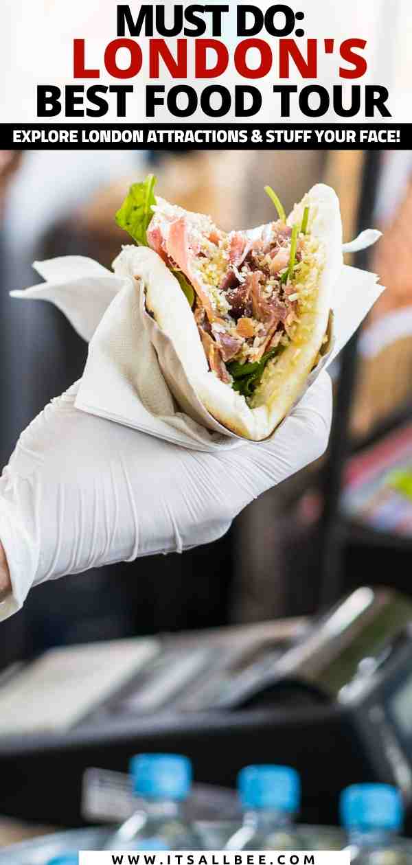 Guide to one of London's Best Food Tours - Explore London's top attractions and history while you stuff your face with delicious delights full of flavour! #travel #food #getinmybelly #foodie #tours best food tours in London