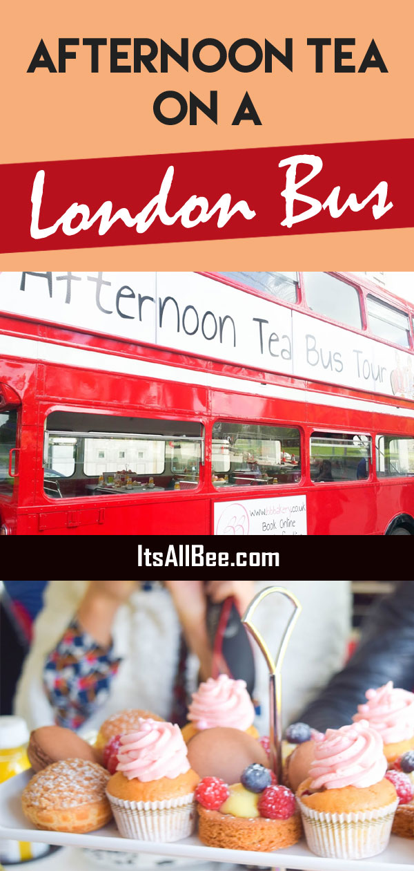 Afternoon tea bus tour in London - A review of BB Bakery's afternoon tea with a tour of London