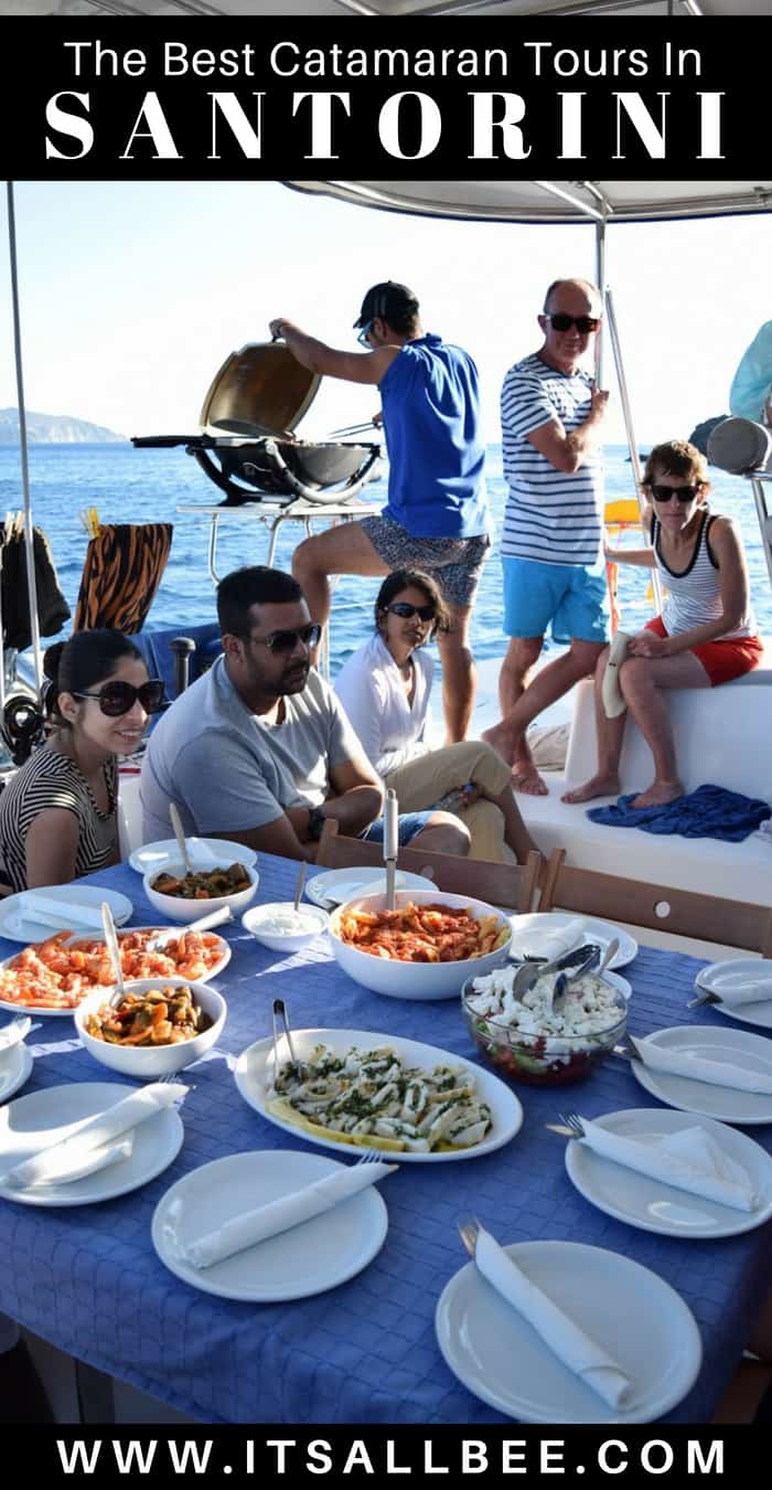 Catamaran Sailing Tours In Santorini