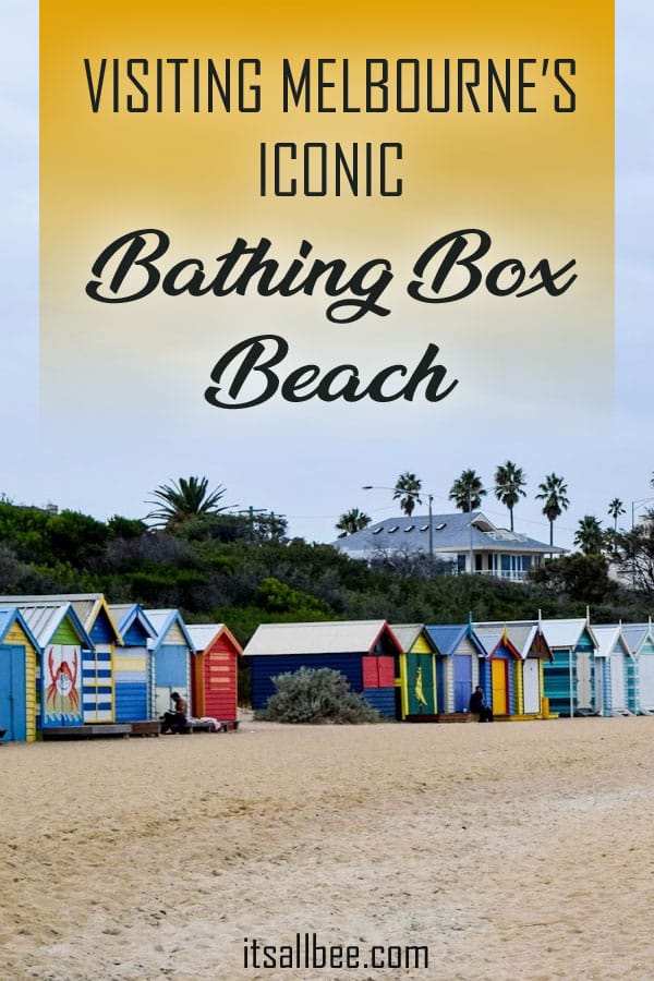 How To Get To Brighton Beach Melbourne's Bathing Boxes Beach #itsallbee #australia #traveltips #beaches #ocean #vacation #takemethere #beachlife