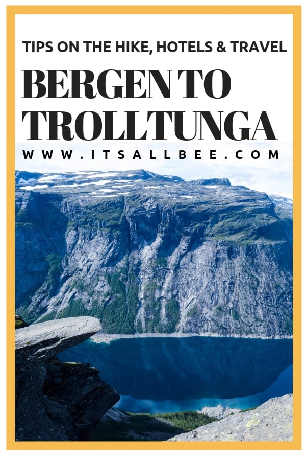 From Bergen To Trolltunga | Hiking Norway's Famous Trolltunga Trail