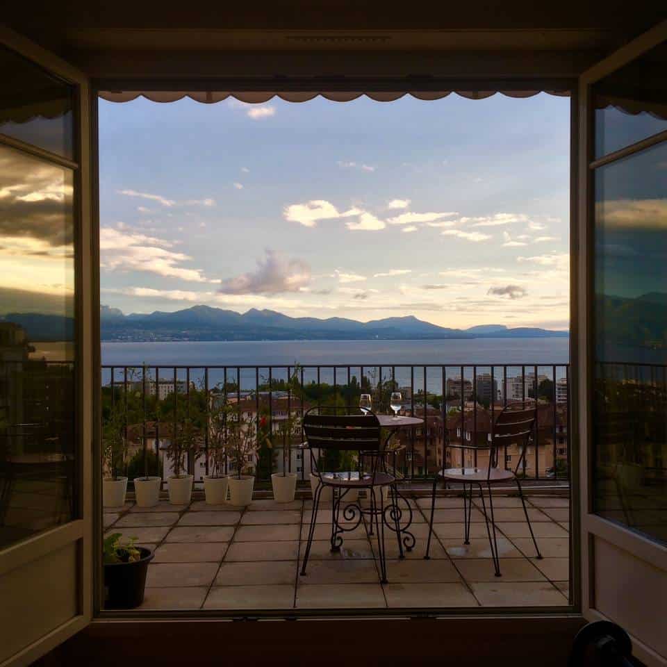 Airbnb Lausanne Switzerland - Lake Geneva Views