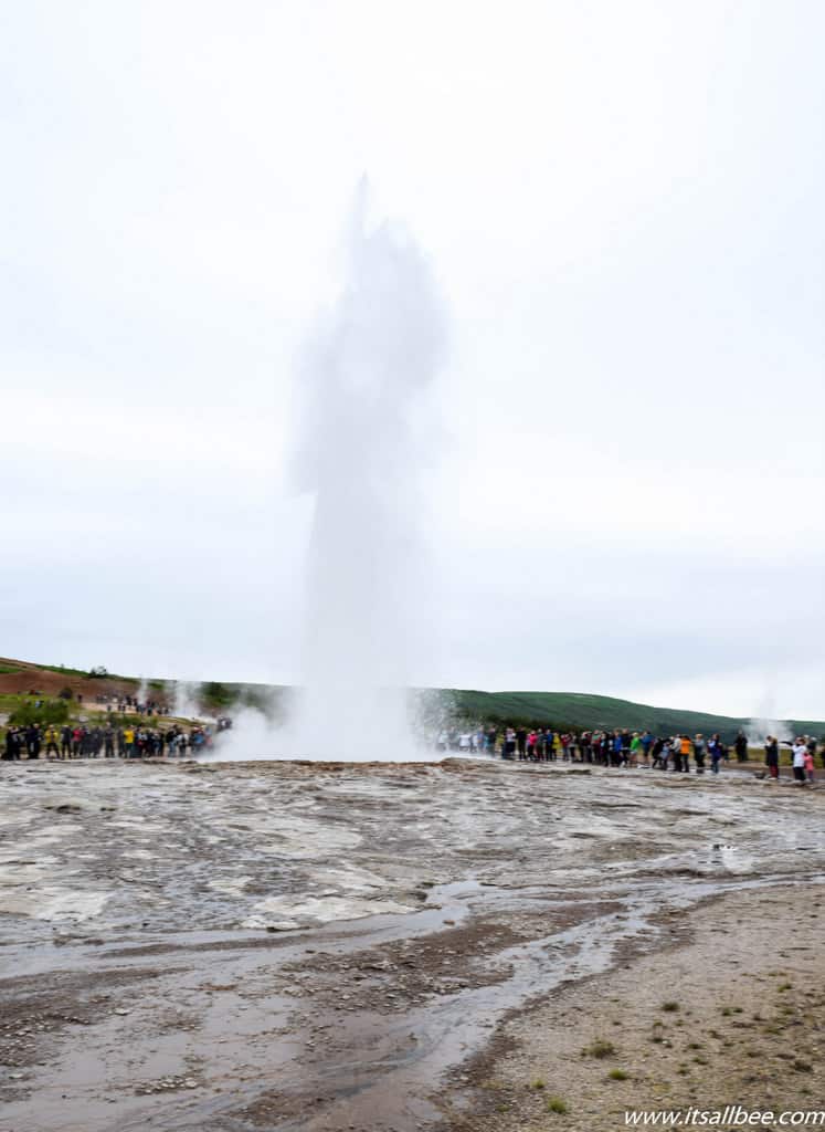 Iceland In July | The Geyser