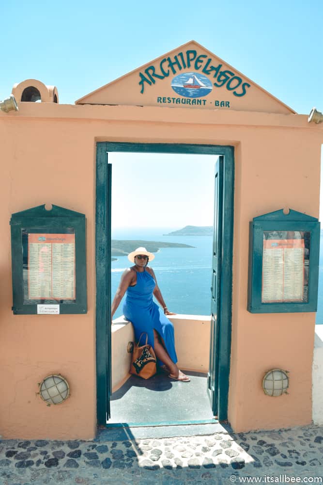 The Best Restaurants In Santorini With Instagrammable Views