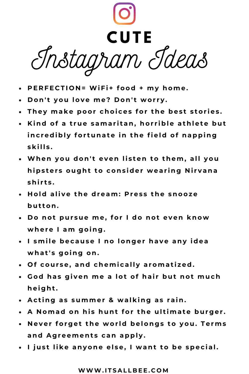150 Quotes Captions Ideas For Instagram Bios For Guys