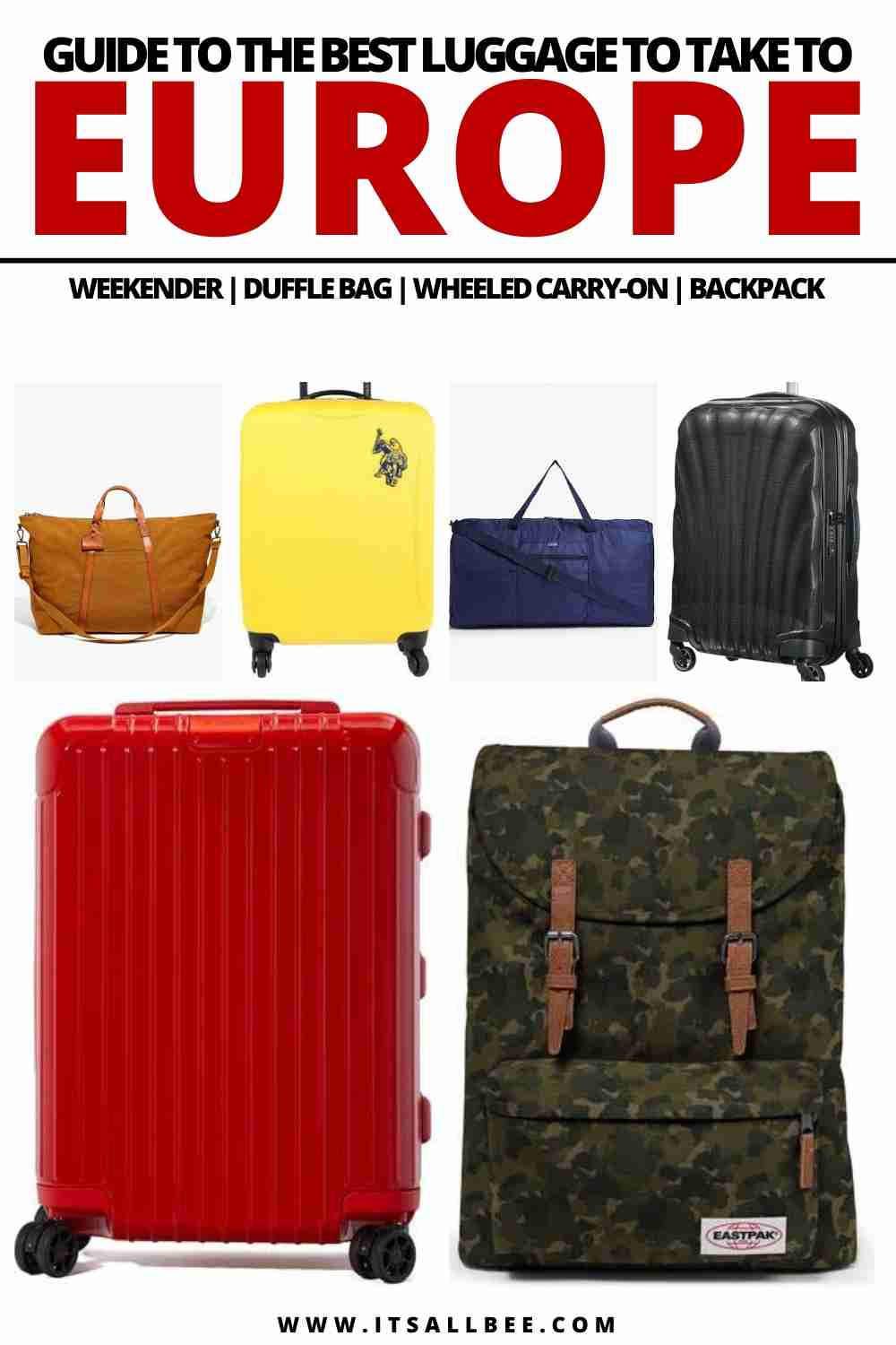 best travel luggage for europe