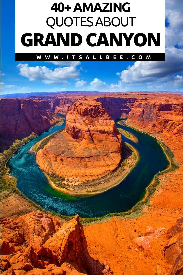 40 Awesome Quotes About The Grand Canyon - ItsAllBee | Solo Travel ...