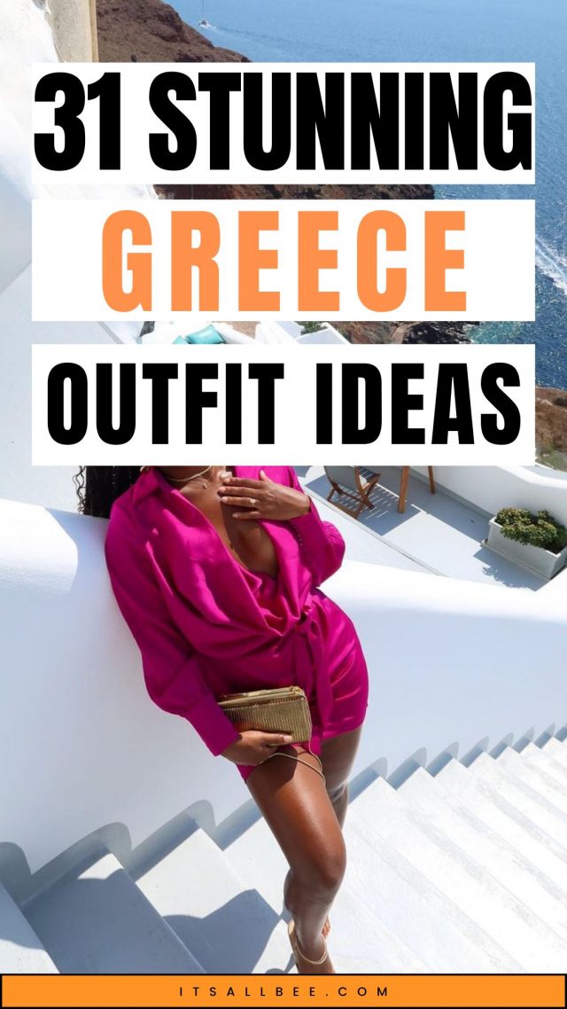 Discover the ultimate guide to stylish Greece outfits ideas for every occasion. From playful prints for exploring to glamorous dresses for beachfront dining, find the perfect looks for your Greek adventure. Stay chic and comfortable with these outfit ideas, ideal for sightseeing, brunch, casual outings. Greece Travel Outfits, Summer Outfits, Greece Travel Guide, Vacation, Greece Aesthetics, Greece Honeymoon, Greece Packing List, Santorini, Mykonos, Athens, Greek Islands, What To Wear In Greece