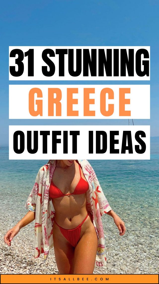 Discover the ultimate guide to stylish Greece outfits ideas for every occasion. From playful prints for exploring to glamorous dresses for beachfront dining, find the perfect looks for your Greek adventure. Stay chic and comfortable with these outfit ideas, ideal for sightseeing, brunch, casual outings. Greece Travel Outfits, Summer Outfits, Greece Travel Guide, Vacation, Greece Aesthetics, Greece Honeymoon, Greece Packing List, Santorini, Mykonos, Athens, Greek Islands, What To Wear In Greece