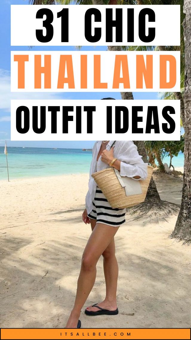 Discover the ultimate guide to stylish and practical outfits for your Thailand adventure. From beach strolls to temple visits, night markets, and café hopping, explore chic outfit ideas that ensure comfort and fashion for every occasion. Perfect your travel wardrobe with our curated looks!Thailand Outfit Ideas, Thailand Travel, Thailand Travelling, Thailand Honeymoon, Thai Outfit, Thai Vacation, Thailand Fashion, Thailand Style, Aesthetics, Thai Trip, Summer Aesthetic, Beach Outfit