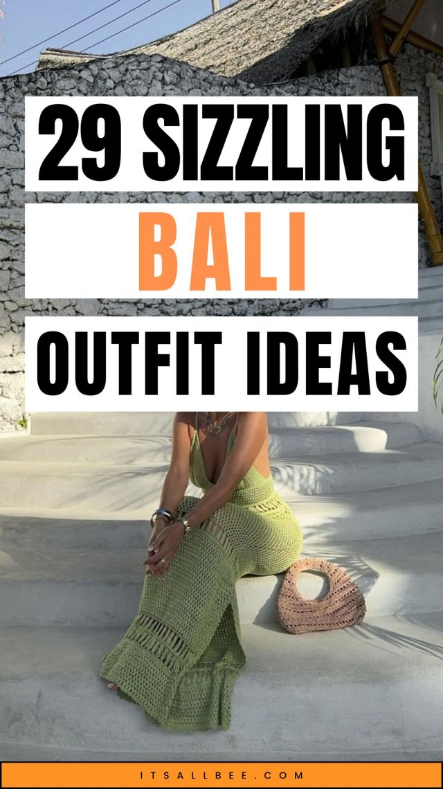 Discover the ultimate Bali outfit guide for stylish vacation wear. From chic beachside glamour to relaxed tropical looks, find the perfect ensembles for every activity, whether you're beach lounging, urban exploring, or enjoying an elegant evening out. Get inspired with these must-have Bali styles! Bali Outfit, Bali Packing List, Bali Style, Bali Travel Tips, Bali Indonesia, Bali Travel, Summer Outfit, Bali Outfit Ideas, Vacation Outfit, What To Wear In Bali, Bali Clothes