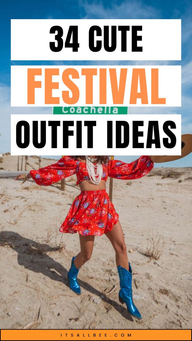 Discover stylish festival outfits that blend comfort and flair, perfect for any festival-goer. From denim corsets and sequin rompers to casual chic, vibrant patterns, get inspired by these unique and trendy looks. Ideal for making a statement while staying comfortable all day long. Glastonbury Festival Outfit, Coachella Outfit Ideas, Burning Man Outfit, Stagecoach Festival Outfits, Coachella Festival Outfit, Coachella Dresses, Coachella Pants, Burning Man Fashion, Burning Man Festival