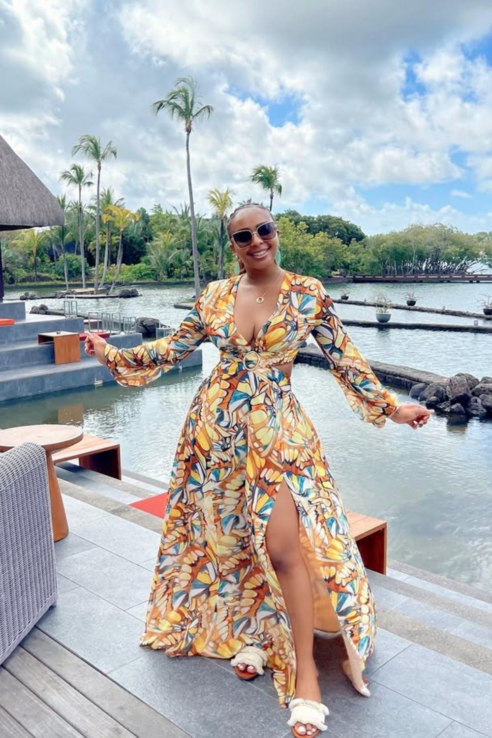 The ultimate Mauritius vacation outfits, from breezy beachside dresses to chic resort looks. Get inspired by stylish crochet sets, elegant evening gowns, and effortless island-chic ensembles perfect for your tropical getaway! Mauritius Outfits, Mauritius Dinner Outfits, Mauritius Outfits Aesthetic, Mauritius Outfits Summer, Honeymoon Outfits Mauritius, Mauritius Outfits Style, Island Vacation Outfits Mauritius, Outfits To Wear In Mauritius, Modest, Mauritius Travel Outfits, Mauritius Aesthetic