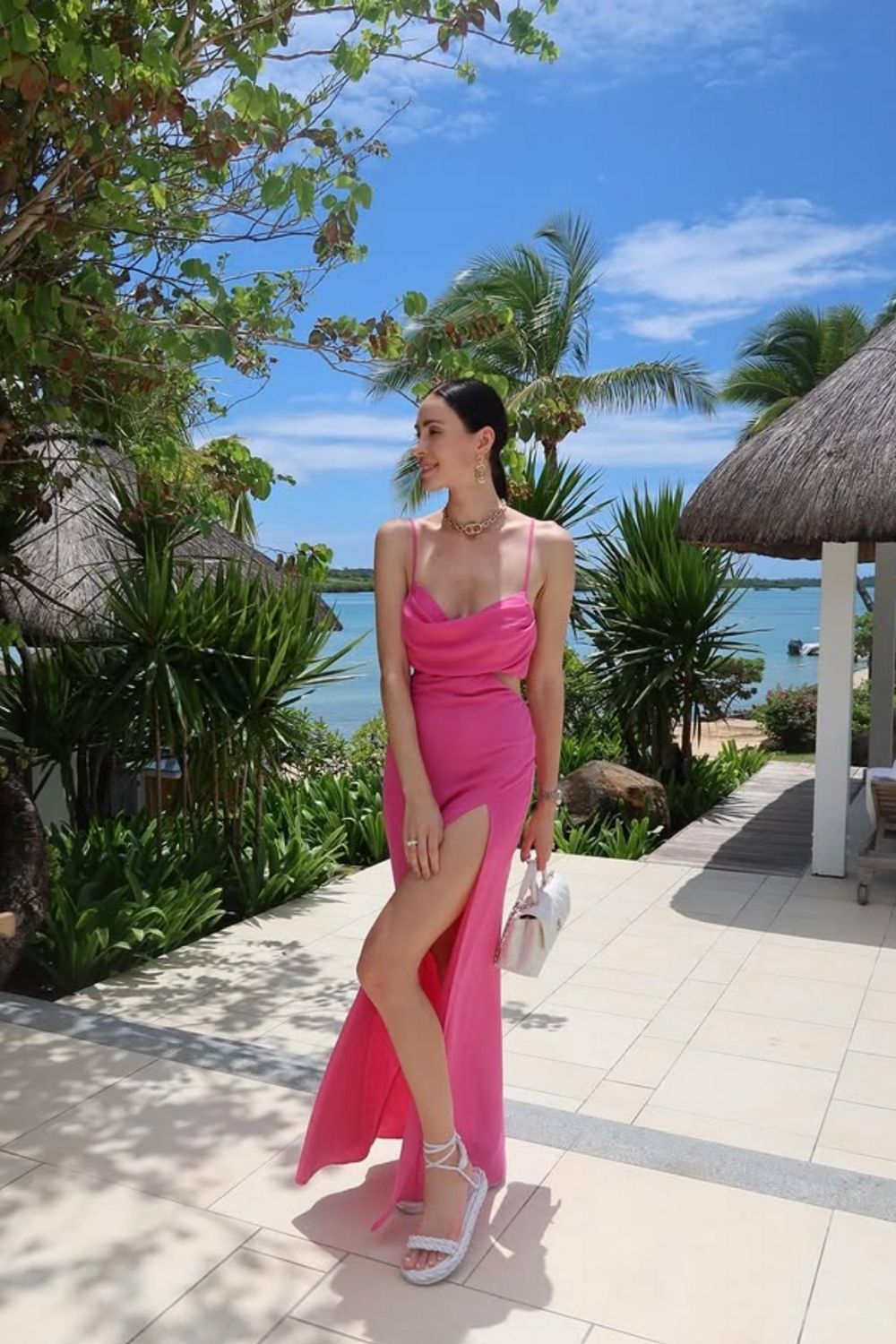 The ultimate Mauritius vacation outfits, from breezy beachside dresses to chic resort looks. Get inspired by stylish crochet sets, elegant evening gowns, and effortless island-chic ensembles perfect for your tropical getaway! Mauritius Outfits, Mauritius Dinner Outfits, Mauritius Outfits Aesthetic, Mauritius Outfits Summer, Honeymoon Outfits Mauritius, Mauritius Outfits Style, Island Vacation Outfits Mauritius, Outfits To Wear In Mauritius, Modest, Mauritius Travel Outfits, Mauritius Aesthetic